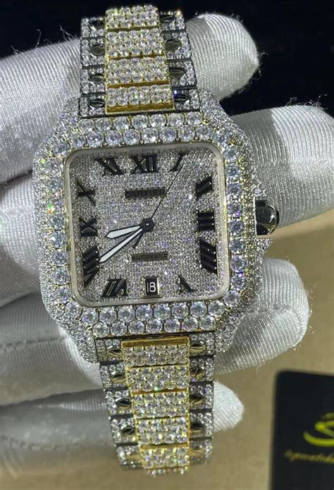 bust down watch replica|fully iced out watches.